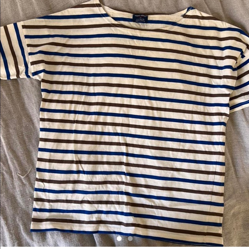 Saint James for Jcrew striped tee